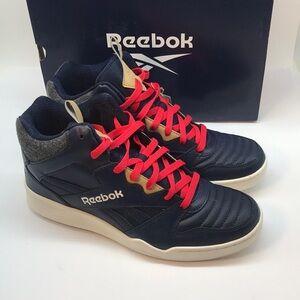 Reebok Men's Royal  Navy & RedHi 2 Basketball Sneaker Size 10